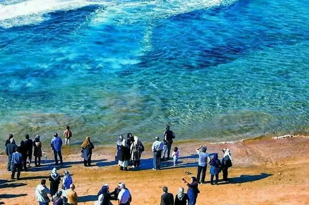 ساحل دلوار در تور داخلی بوشهر تا عسلویه